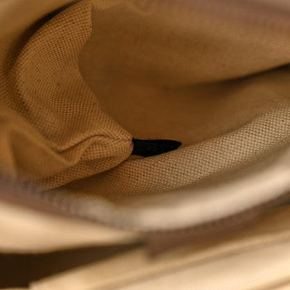 Gucci GG Supreme Monogram Calfskin Web Small Ophidia Day Backpack Beige Ebony New Acero 8 of 13