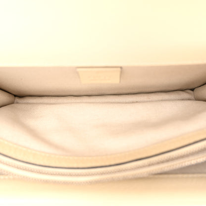 Gucci Textured Calfskin Crystal Small Dionysus Shoulder Bag Mystic White 6 of 11