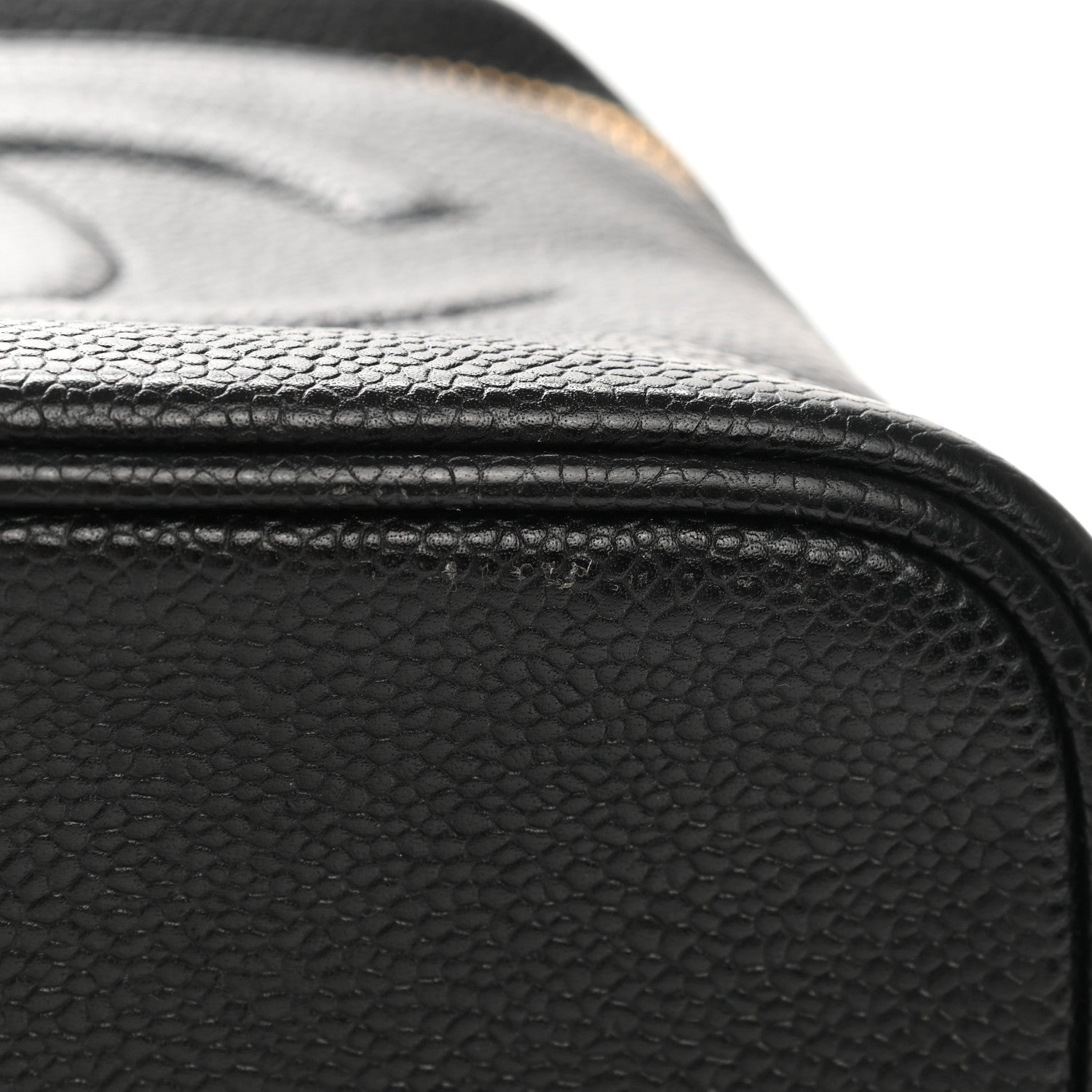 Chanel Caviar Vanity Cosmetic Case Black 12 of 15