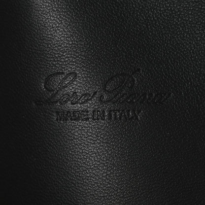 Loro Piana Grained Calfskin L19 Extra Pocket Pouch Black 6 of 9