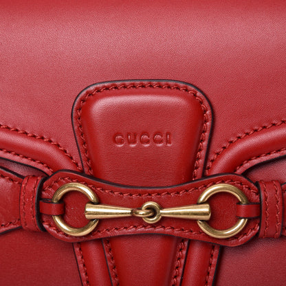 Gucci Ruinart Calfskin Medium Lady Web Shoulder Bag Hibiscus Red 11 of 11