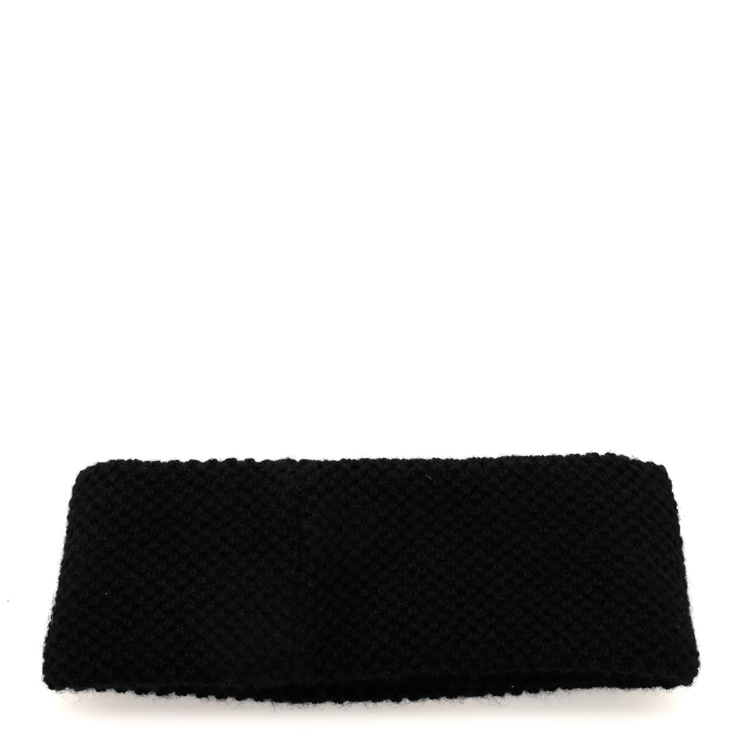 Chanel Cashmere CC Headband Black 2 of 4