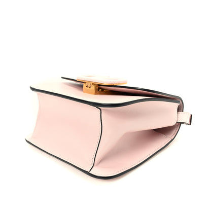 Valentino Garavani Grainy Calfskin Small VSling Shoulder Bag Water Rose 9 of 9