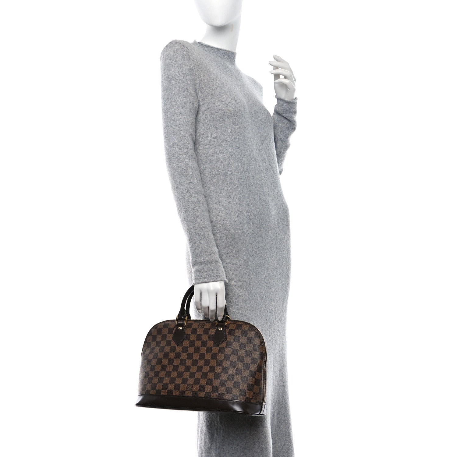 Louis Vuitton Damier Ebene Alma MM 2 of 15