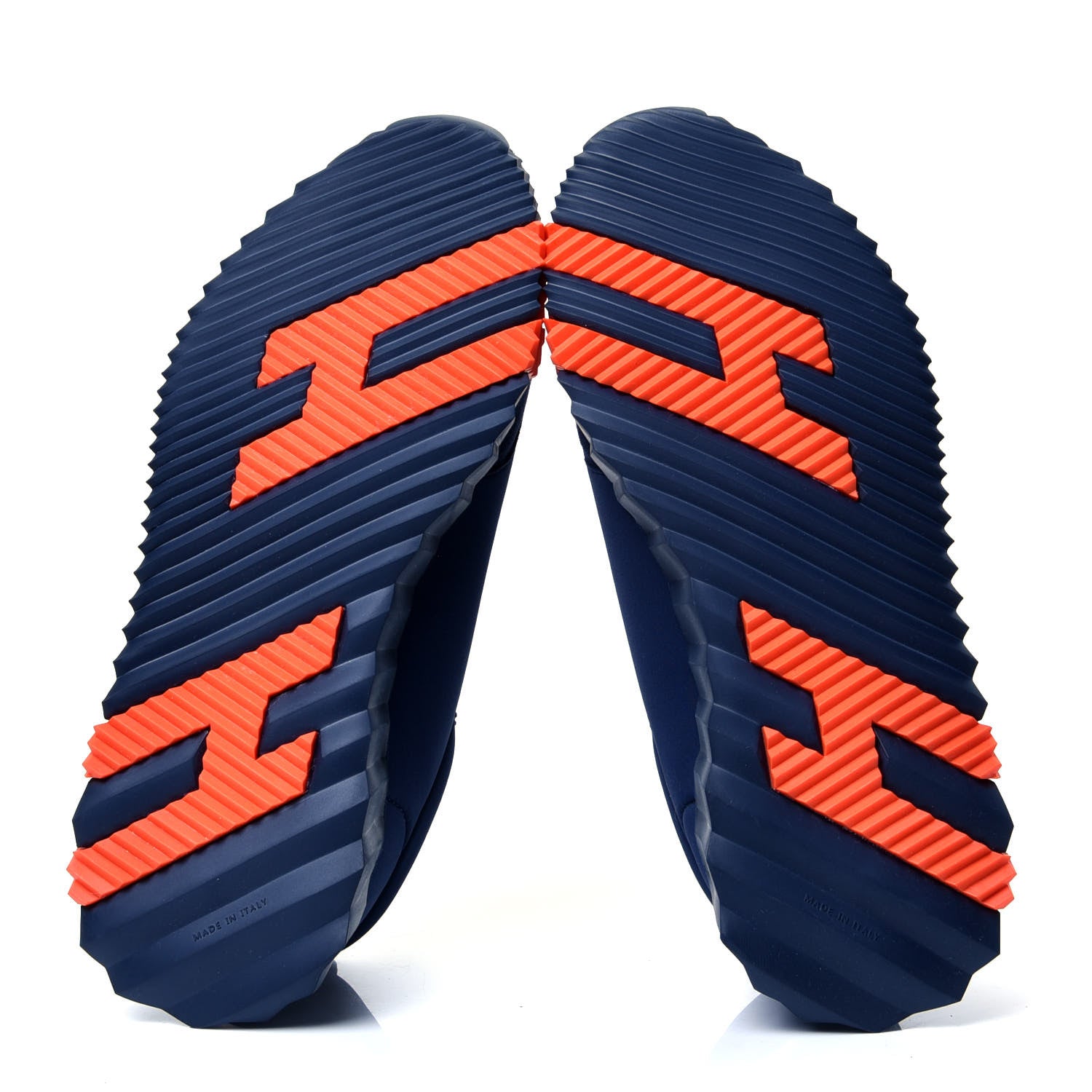 Hermes Technical Jersey Suede Goatskin Bouncing Sneakers 38.5 Marine 7 of 10