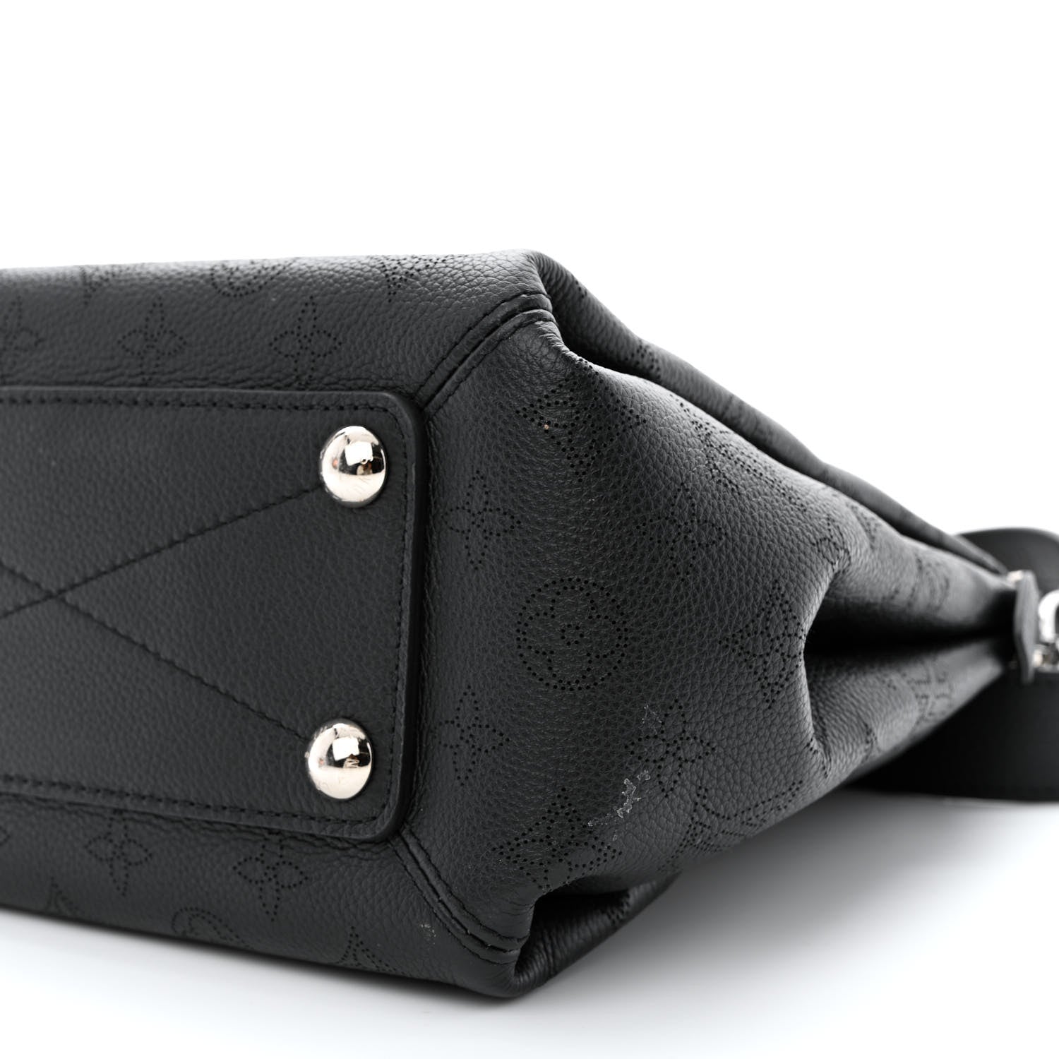 Louis Vuitton Mahina Babylone Chain BB Black 10 of 11