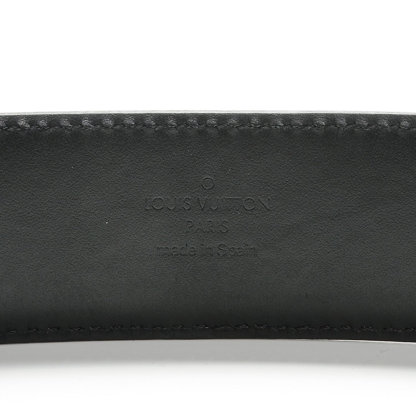 Damier Graphite LV Initiales Belt 90 36