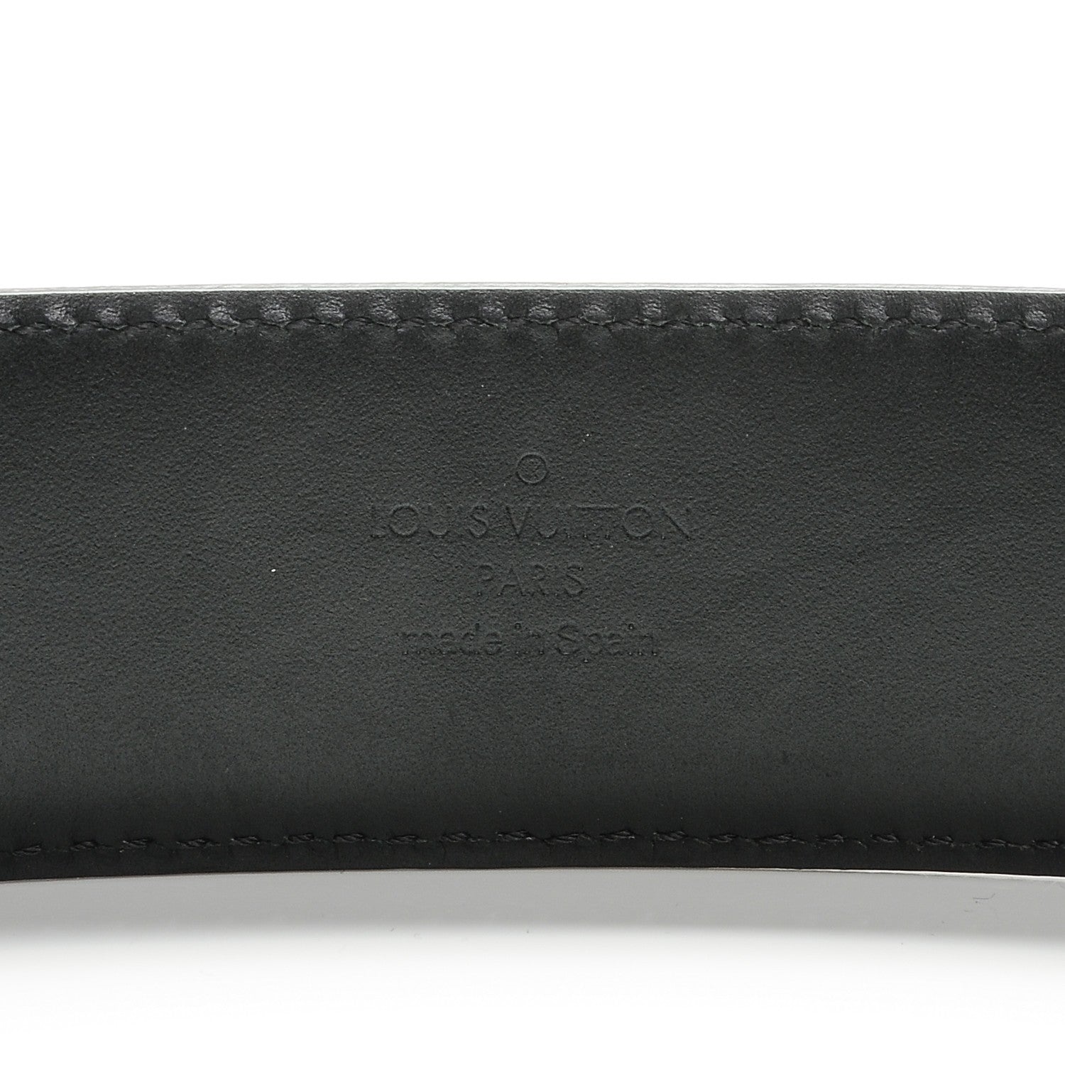 Louis Vuitton Damier Graphite LV Initiales Belt 90 36 6 of 7