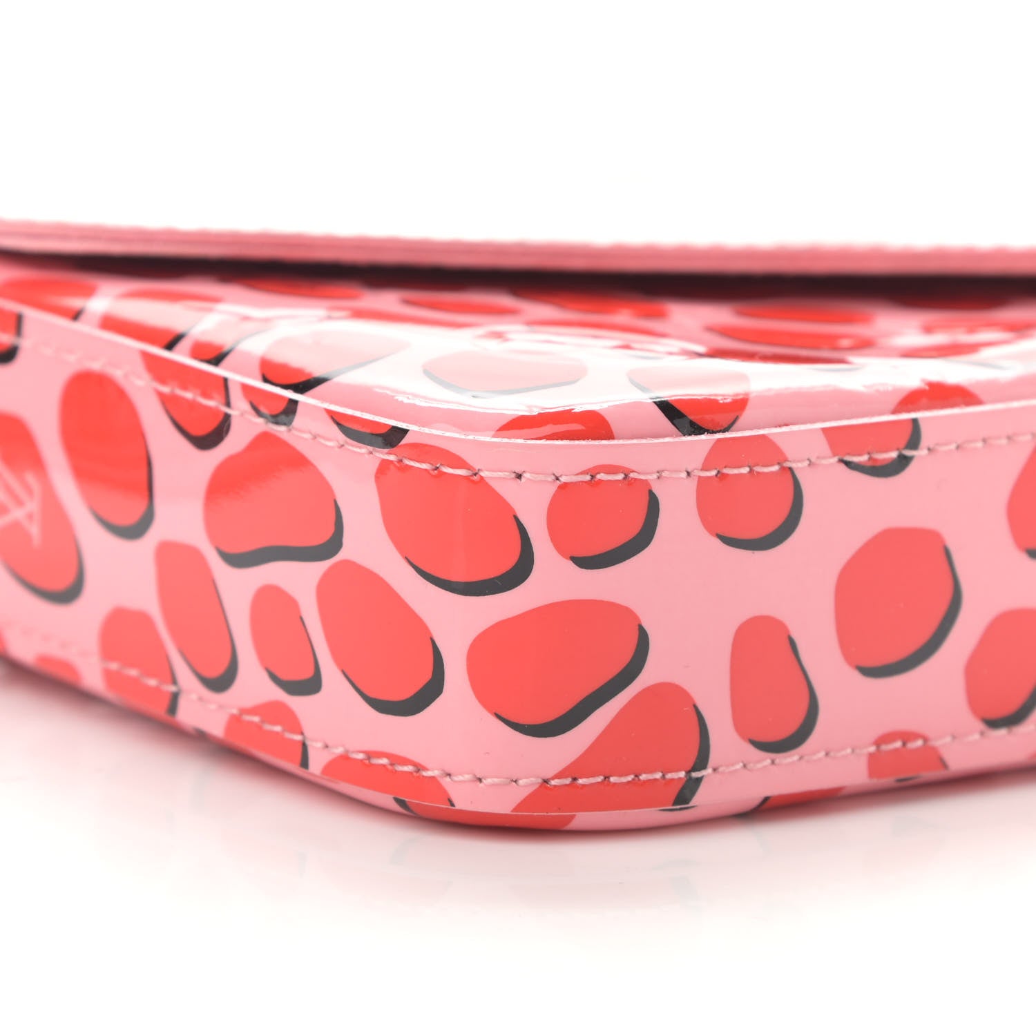 Louis Vuitton Vernis Jungle Dots Pochette Felicie Sugar Pink Poppy 11 of 16