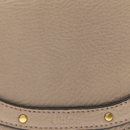 Chloe Calfskin Small Nile Bracelet Minaudiere Bag Motty Grey 7 of 9