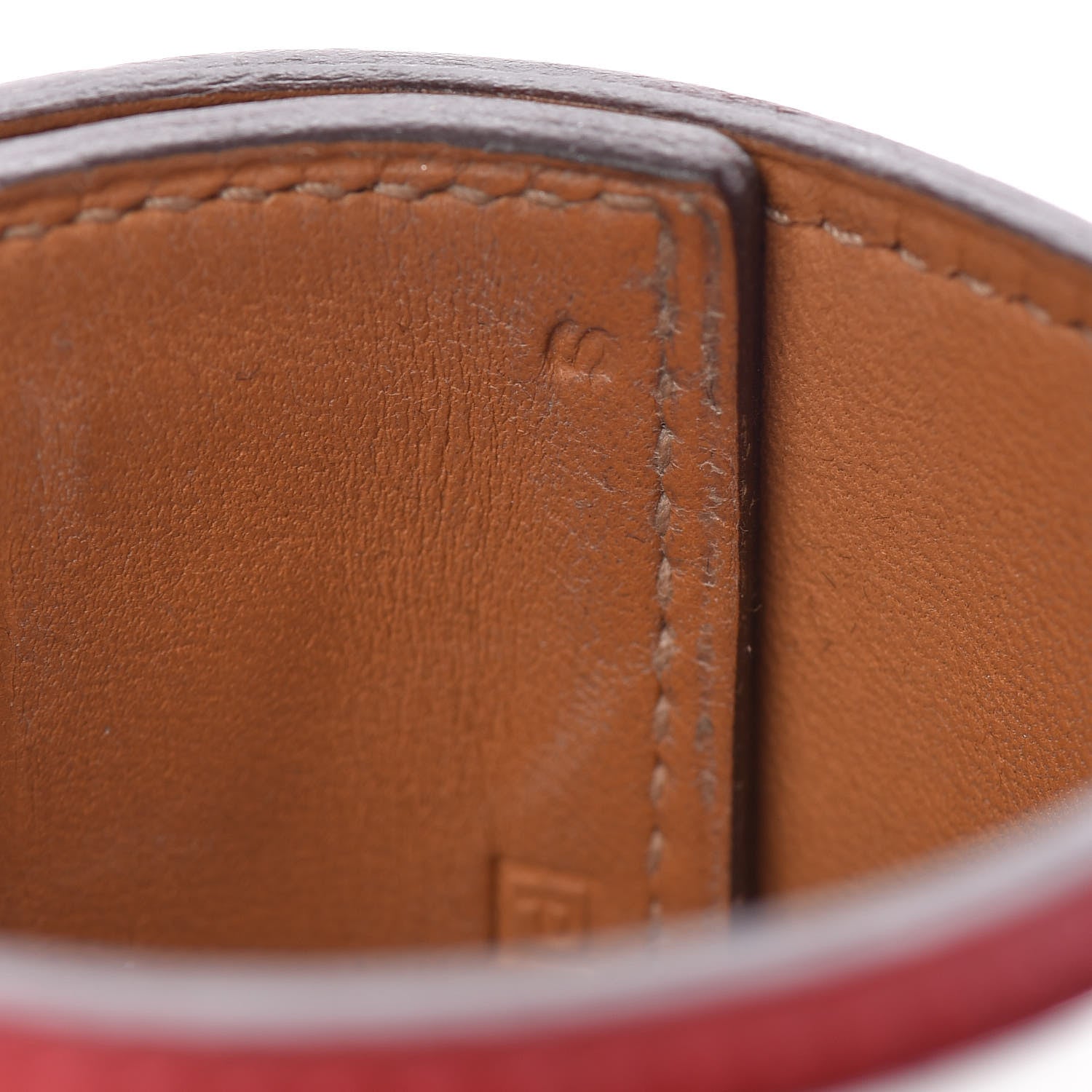 Hermes Epsom Collier de Chien CDC Bracelet S Rouge Casaque 6 of 8
