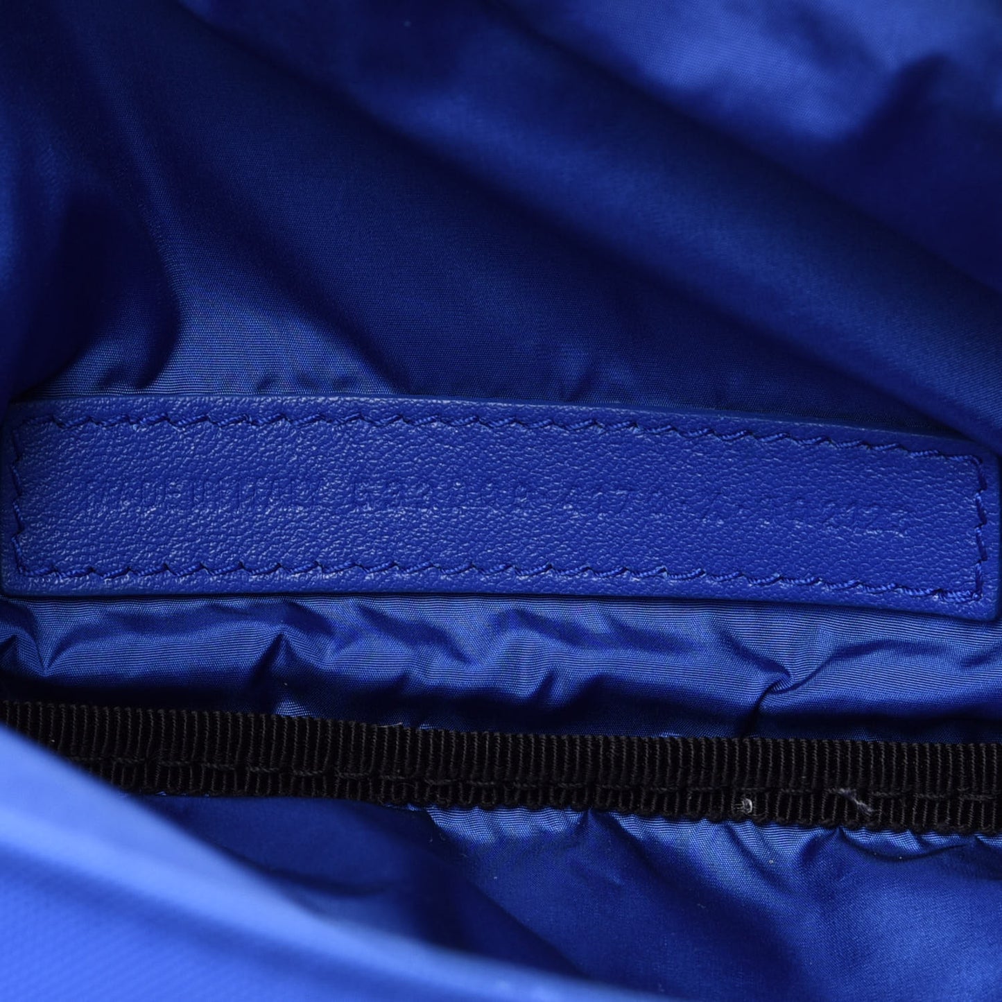 Sport Nylon Logo Embroidered Wheel Beltpack Bleu Roi