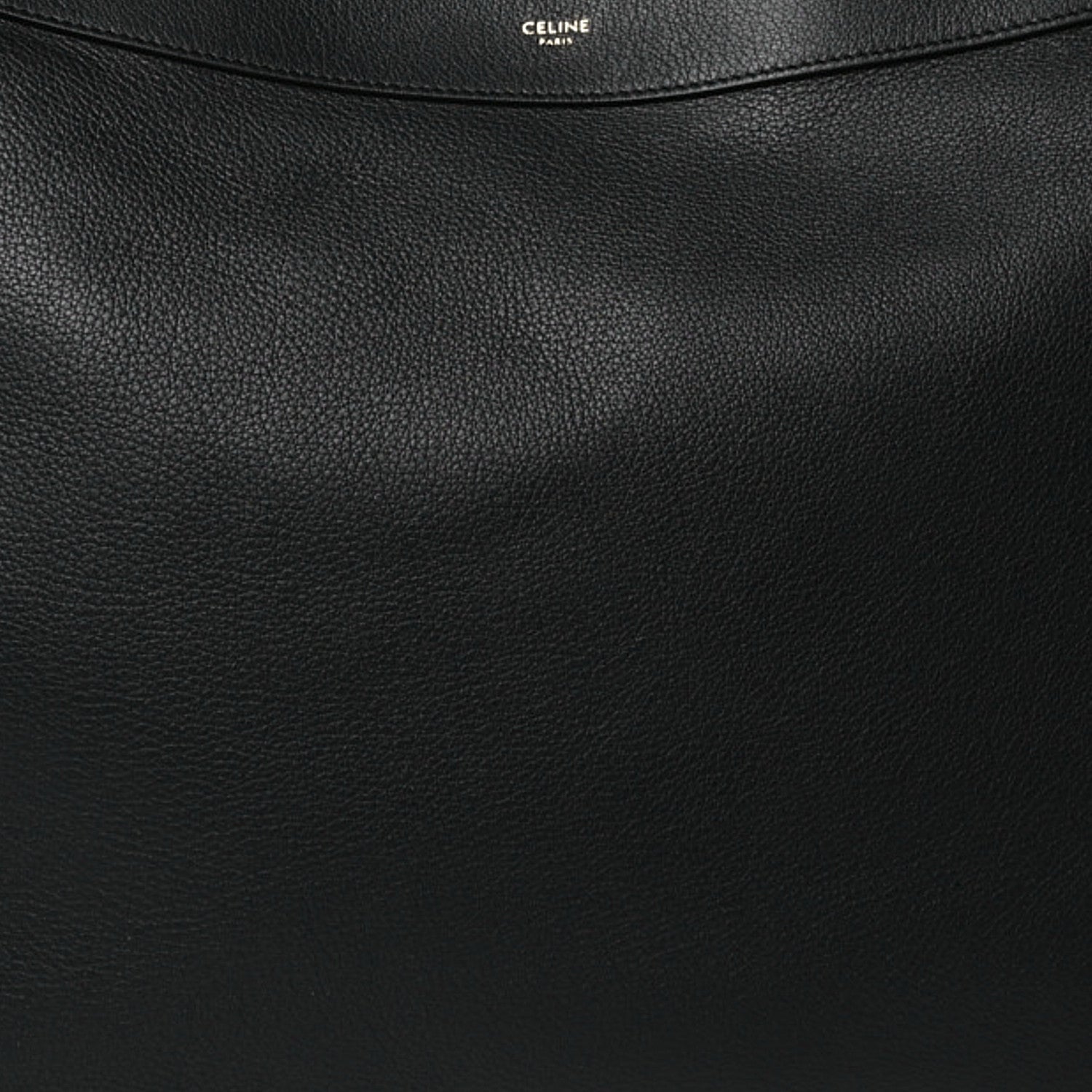 Celine Supple Calfskin Large Romy Shoulder Bag Black 9 of 11