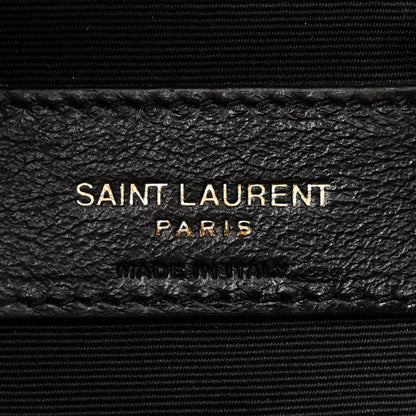 Saint Laurent Nylon Quilted Small Loulou Puffer Monogram Chain Satchel Tetri Brown 6 of 11