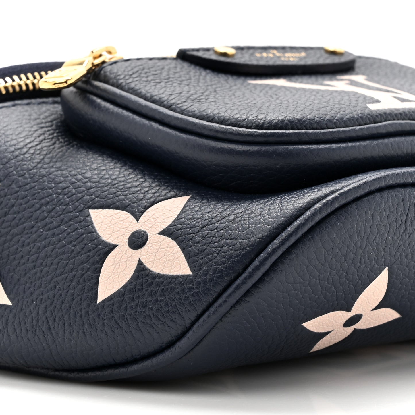 Empreinte Monogram Giant Mini By The Pool Bumbag Blue Beige