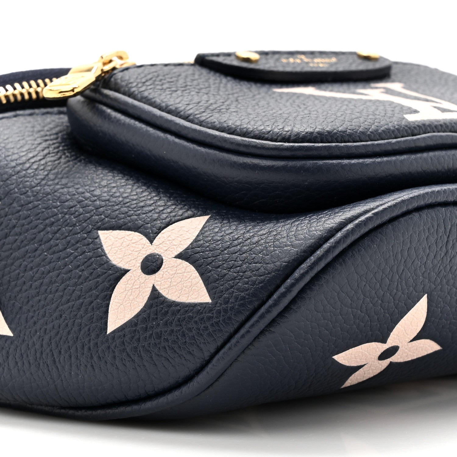 Louis Vuitton Empreinte Monogram Giant Mini By The Pool Bumbag Blue Beige 9 of 9