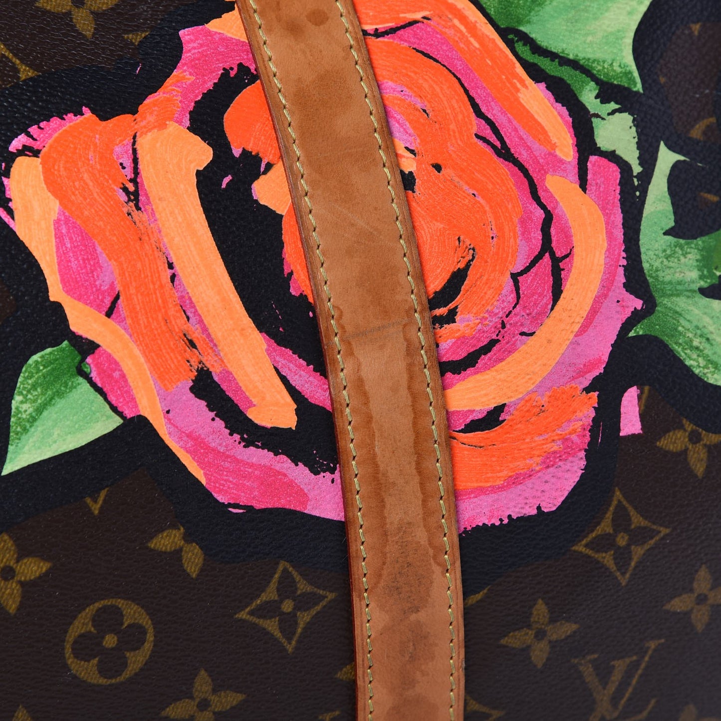 Monogram Roses Keepall 50