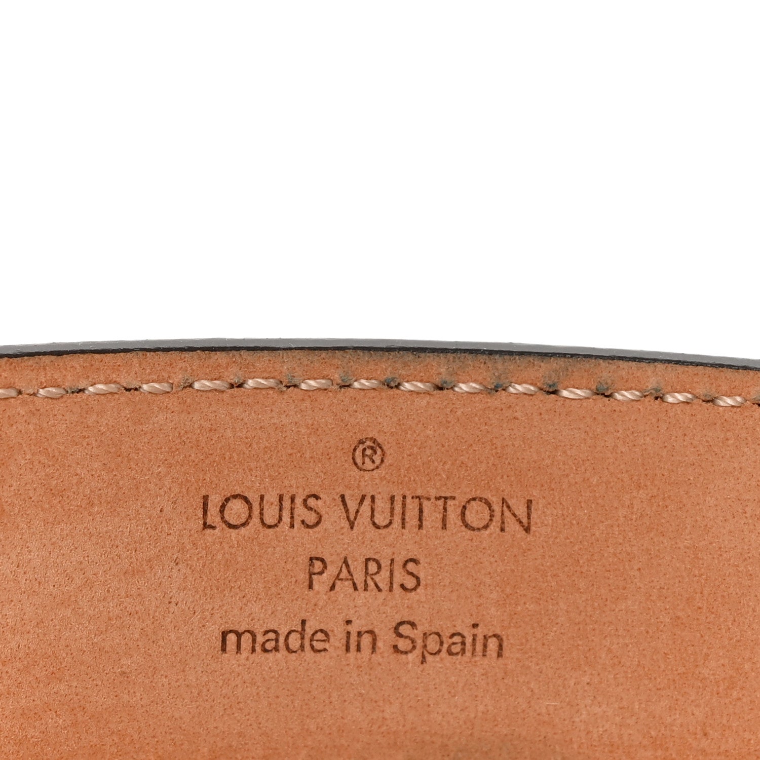 Louis Vuitton Damier Ebene Mini 80 32 Belt 6 of 6