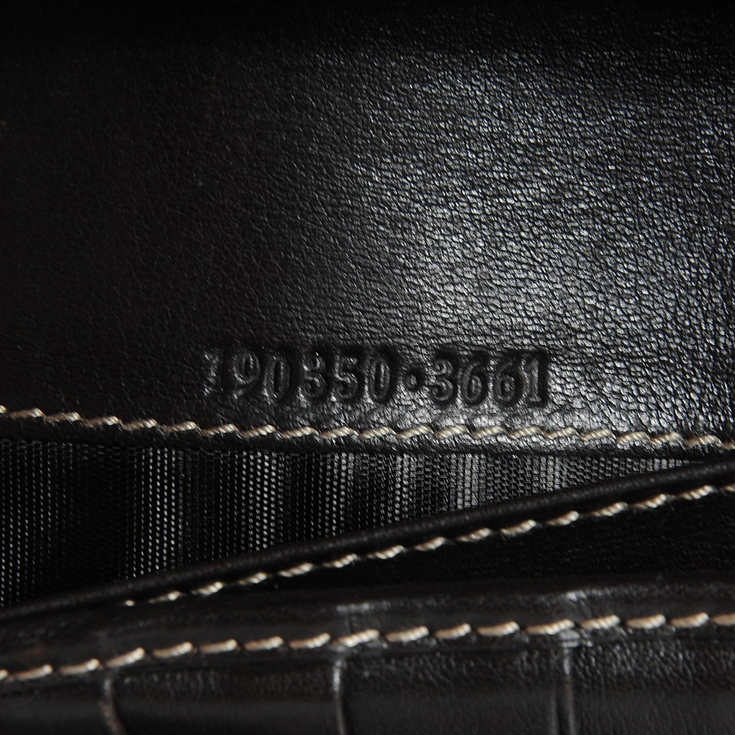 Crystal Monogram Hysteria Wallet Brown