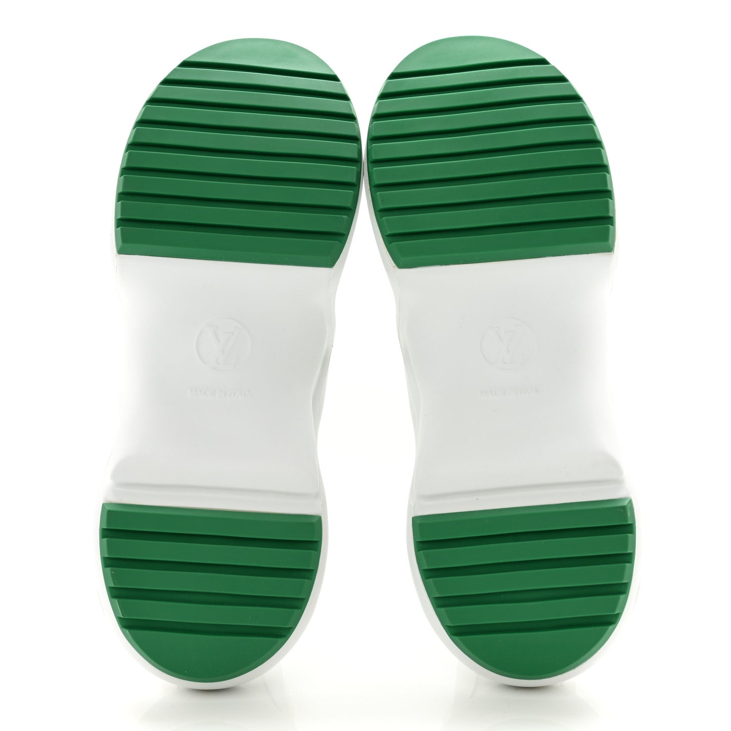 Jacquard Velvet Monogram LV Archlight Sneakers 38 White Vert