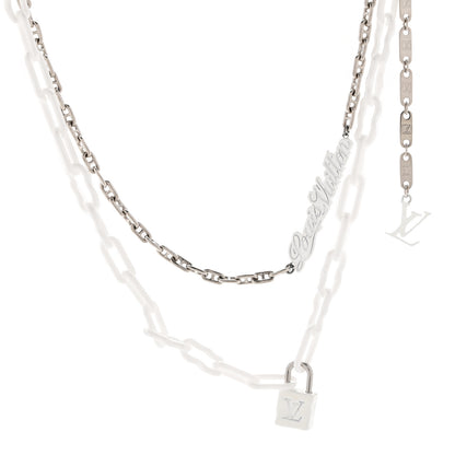 Louis Vuitton Resin Necklace White 1 of 6