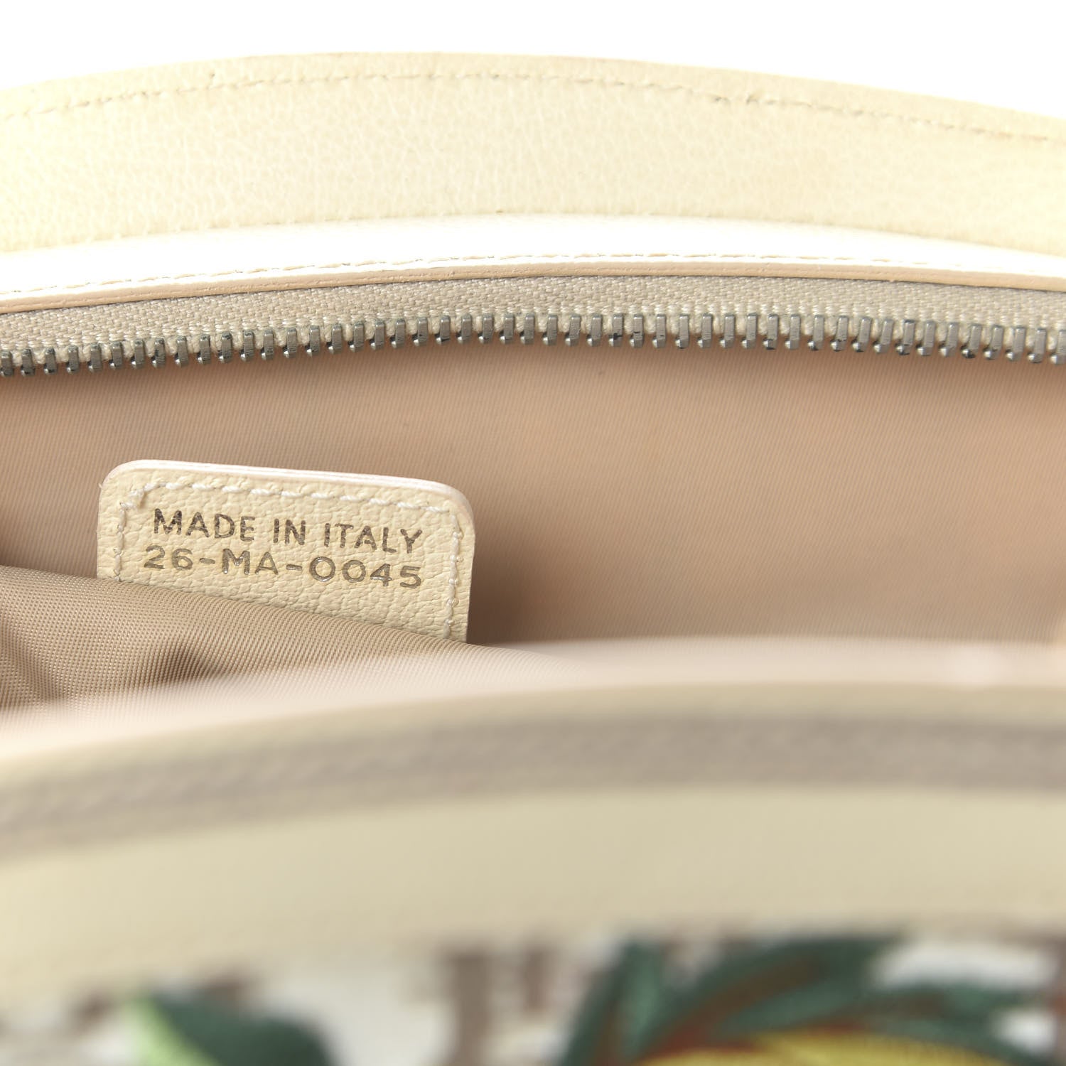 Christian Dior Monogram Vintage Flowers Bowler Beige 9 of 10