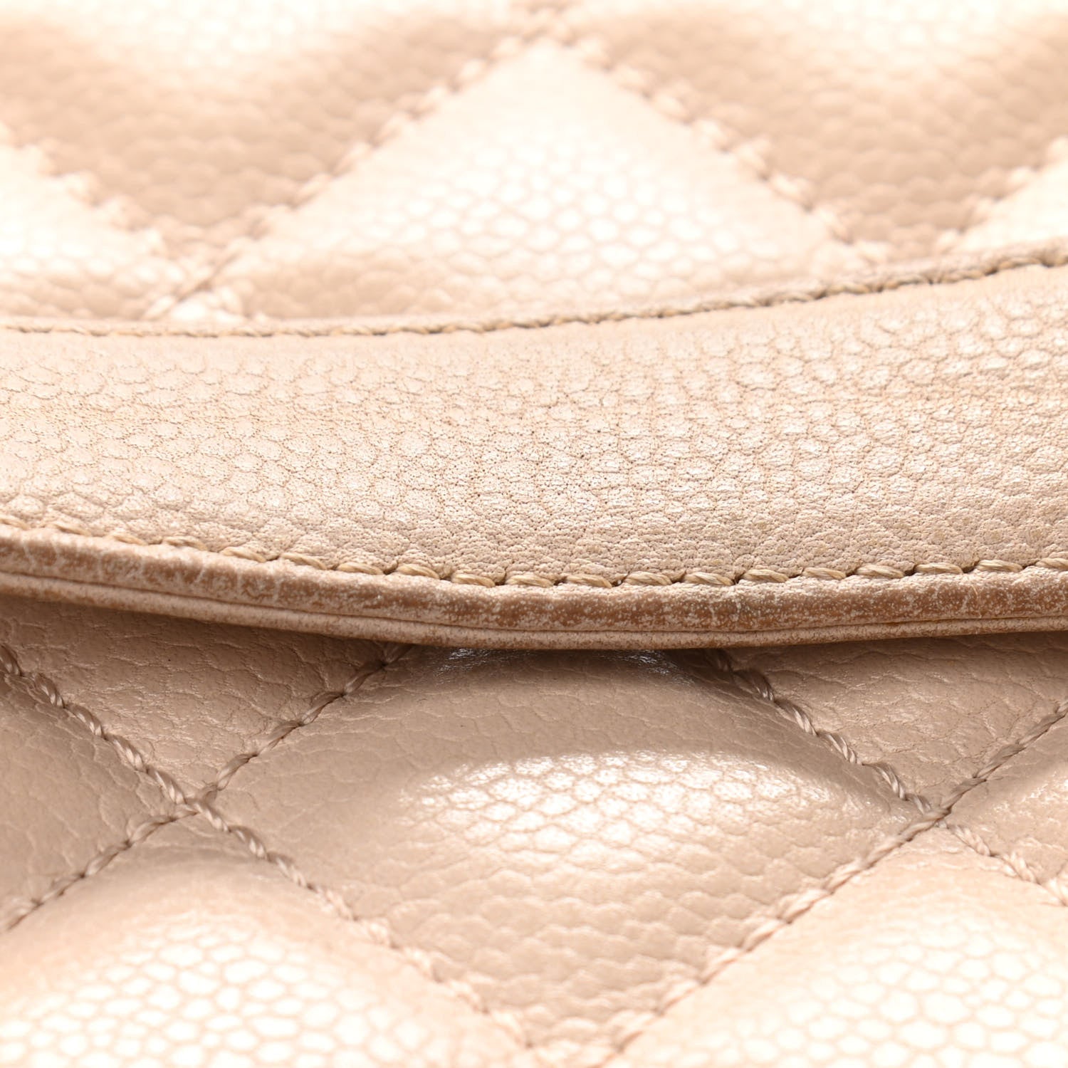 Chanel Caviar Quilted Grand Shopping Tote GST Beige Clair 13 of 23