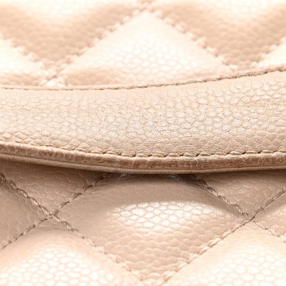 Chanel Caviar Quilted Grand Shopping Tote GST Beige Clair 13 of 23