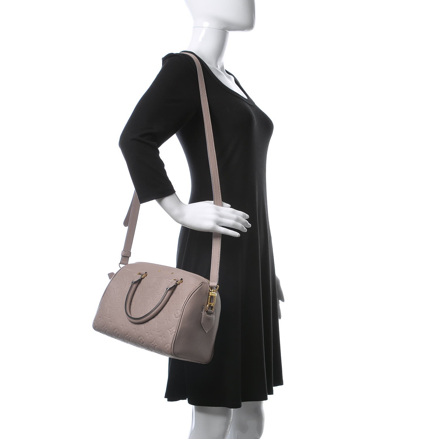 Louis Vuitton Empreinte Speedy Bandouliere 25 NM Mastic 2 of 16