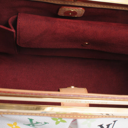 Louis Vuitton Monogram Multicolor Judy GM White 6 of 7