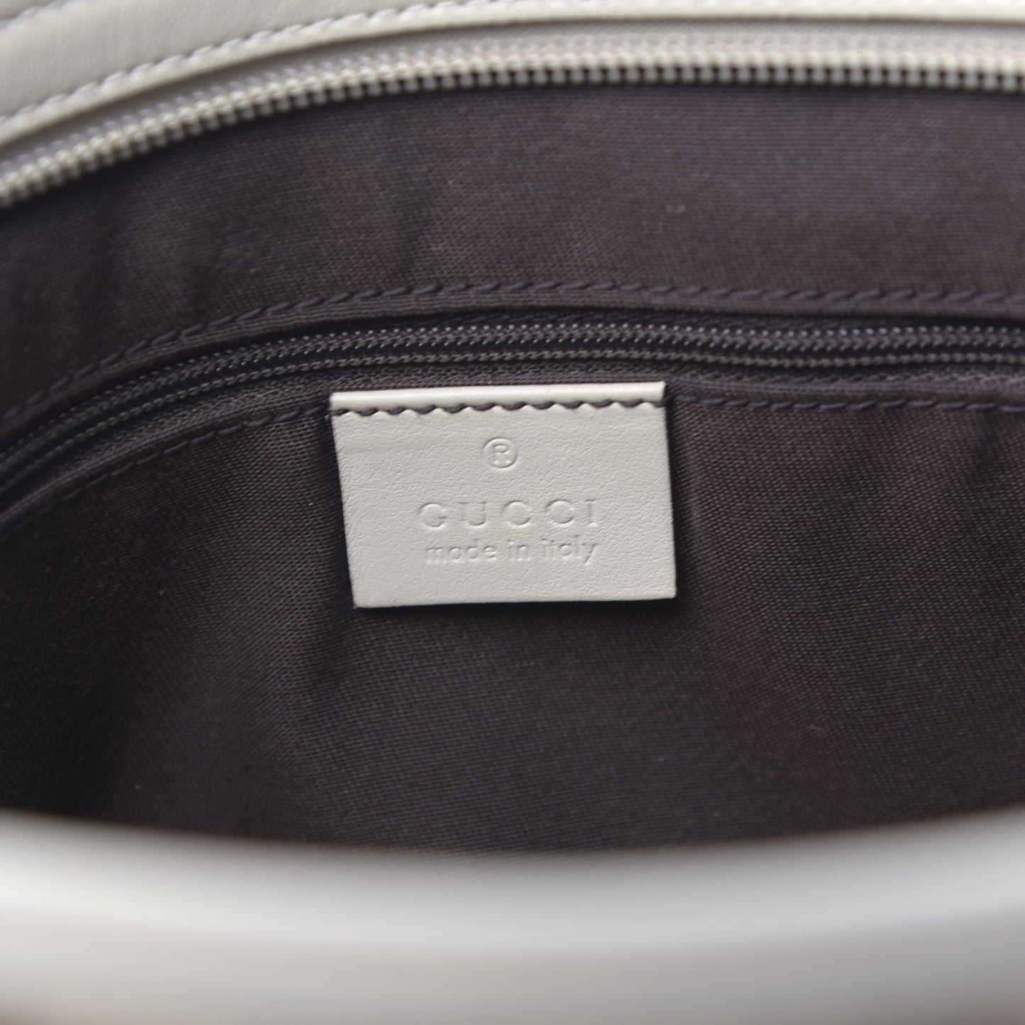 Monogram Medium Flat Messenger Bag Off White