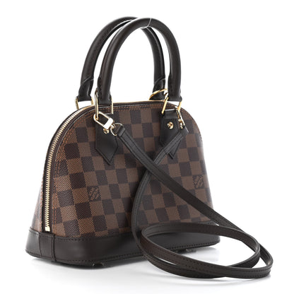 Louis Vuitton Damier Ebene Alma BB 3 of 8