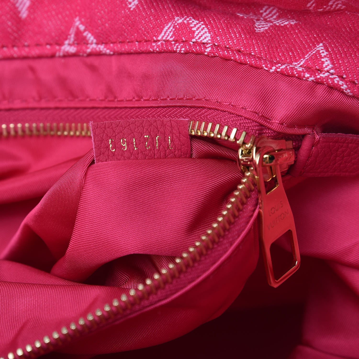 Louis Vuitton Denim Noefull MM Rose Indien 6 of 9