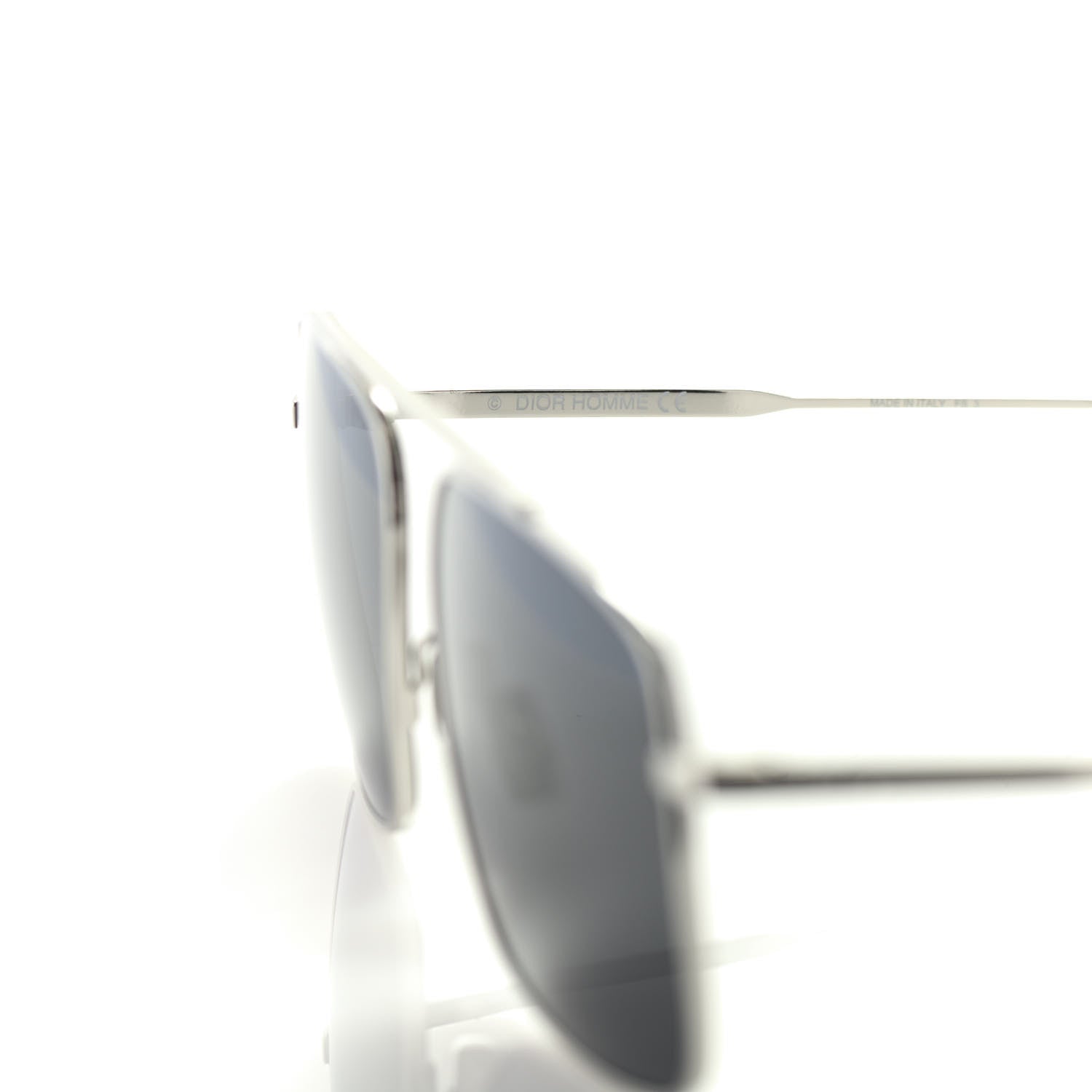 Christian Dior Homme 0220S Sunglasses Silver Black 5 of 6