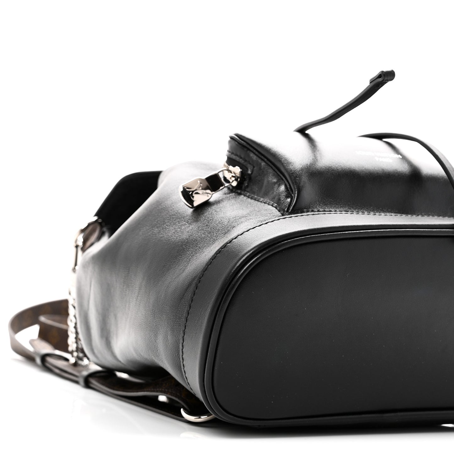Lambskin Monogram Montsouris Vibe PM Black