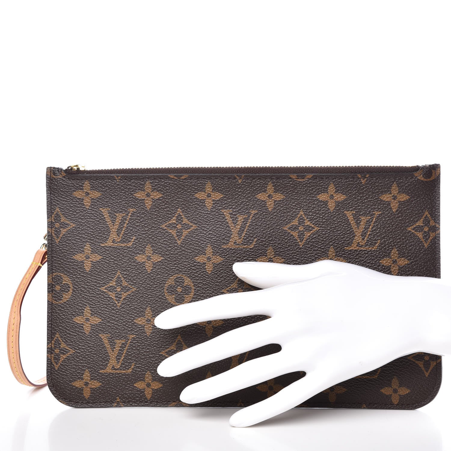 Louis Vuitton Monogram Neverfull MM GM Pochette 2 of 7