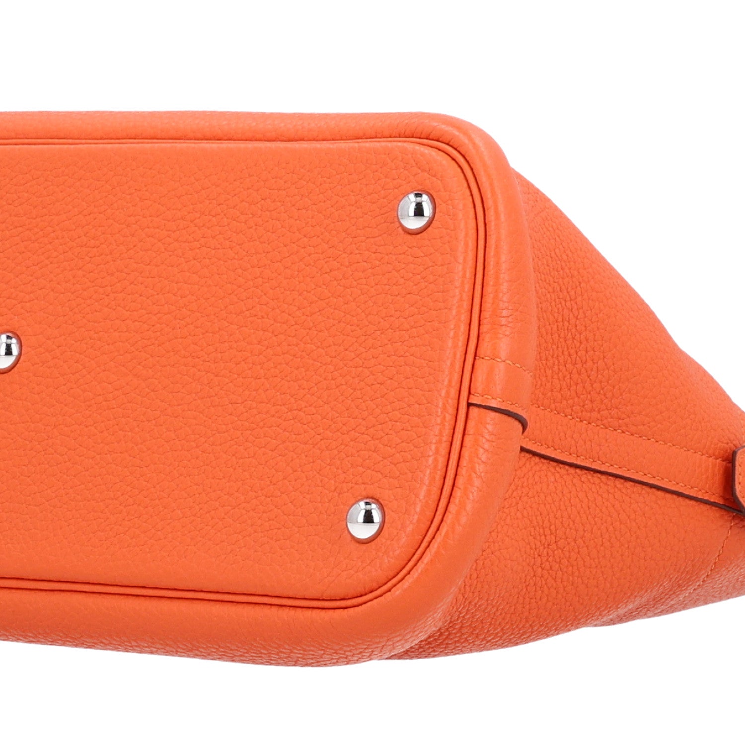 Hermes Taurillon Clemence Bolide 35 Orange 10 of 10