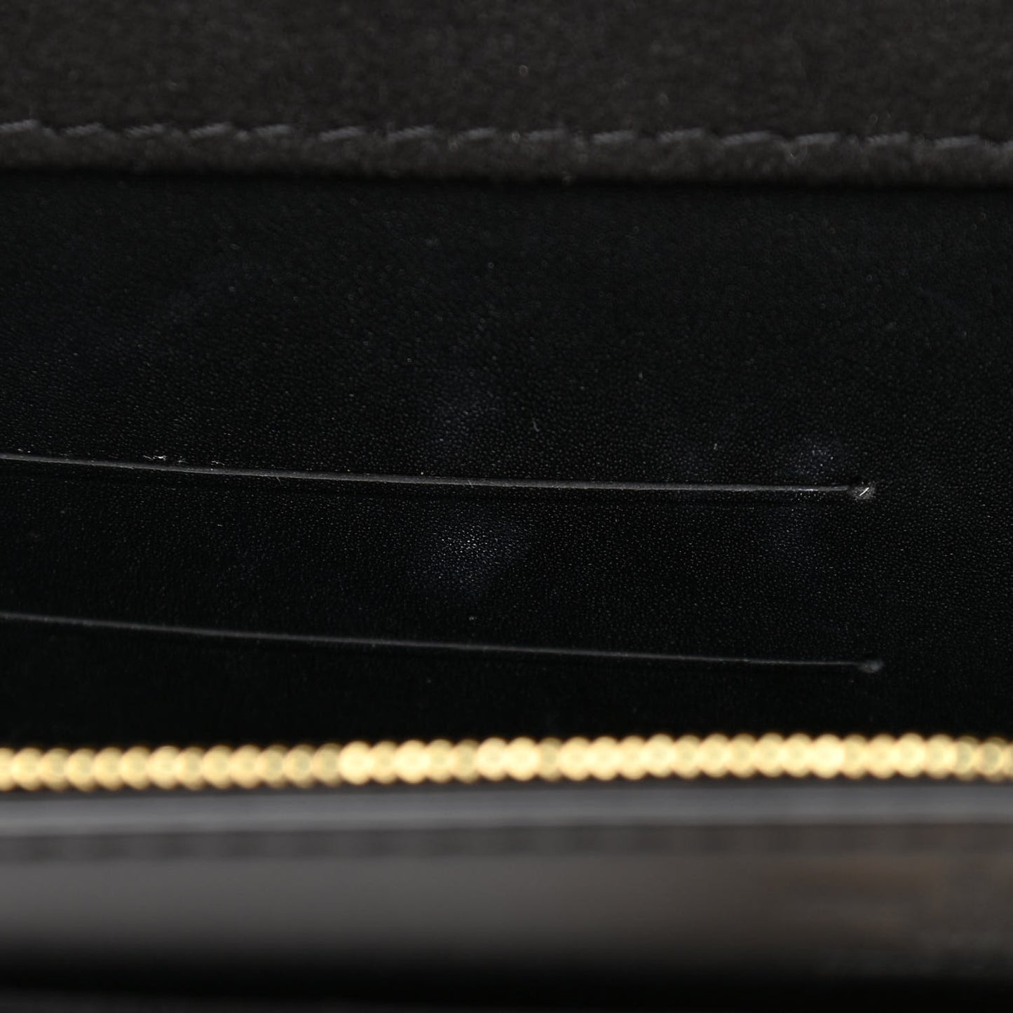 Calfskin Chain Louise MM Black