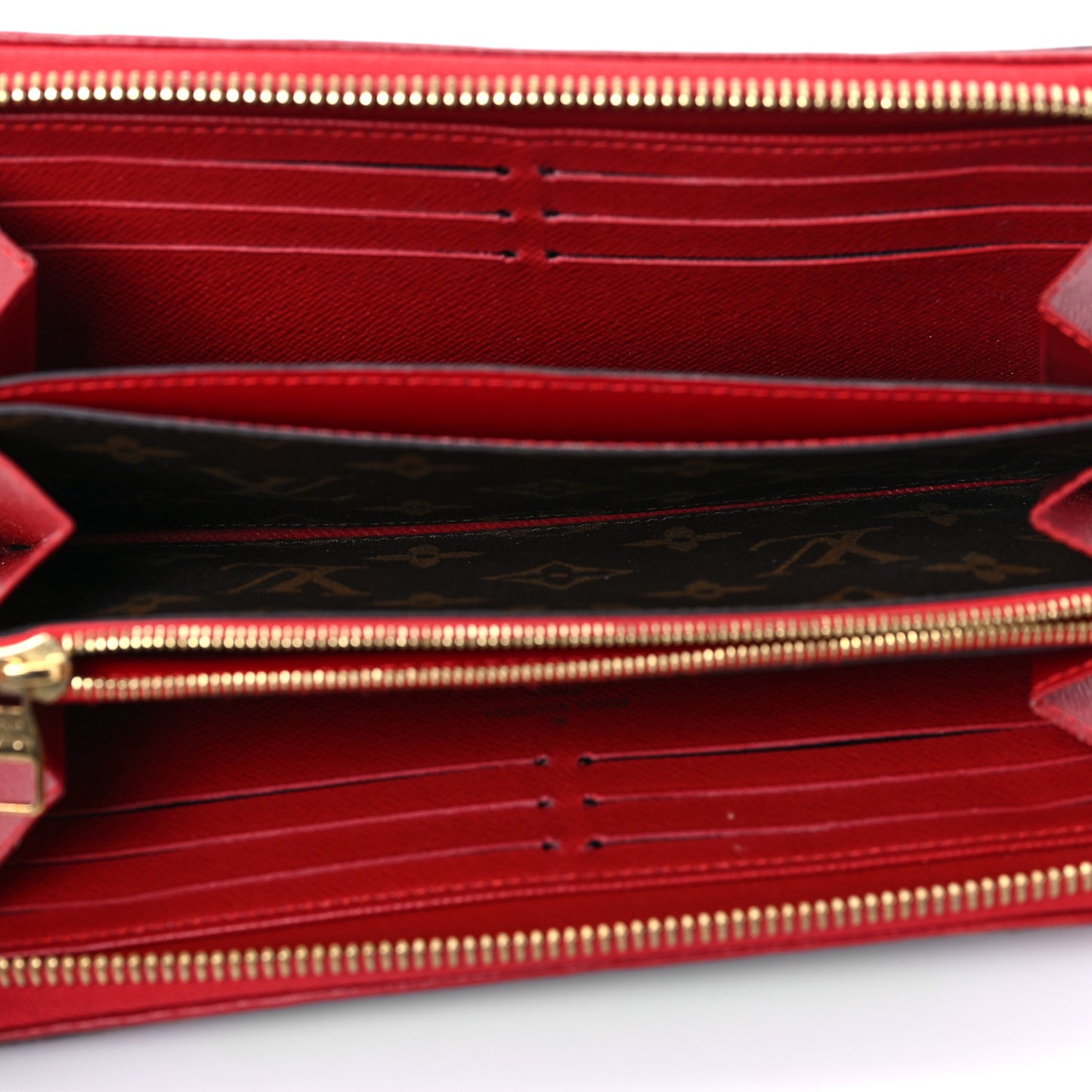 Monogram Retiro Zippy Wallet Cherry