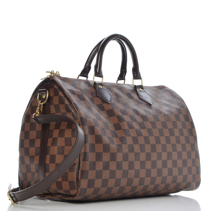 Louis Vuitton Damier Ebene Speedy Bandouliere 35 3 of 7
