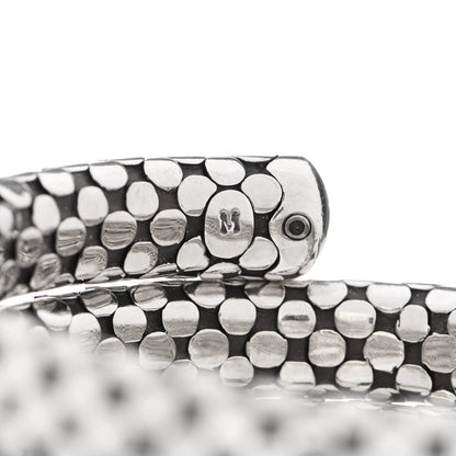 John Hardy Sterling Silver Dot Triple Coil Bracelet 3 of 5