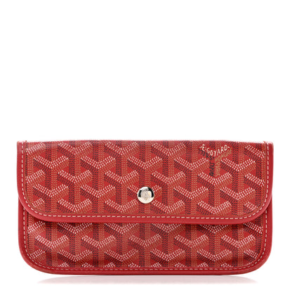 Goyard Goyardine Pouch Red 1 of 8