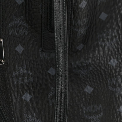 MCM Visetos Large Liz Reversible Shopper Tote Black 21 of 21