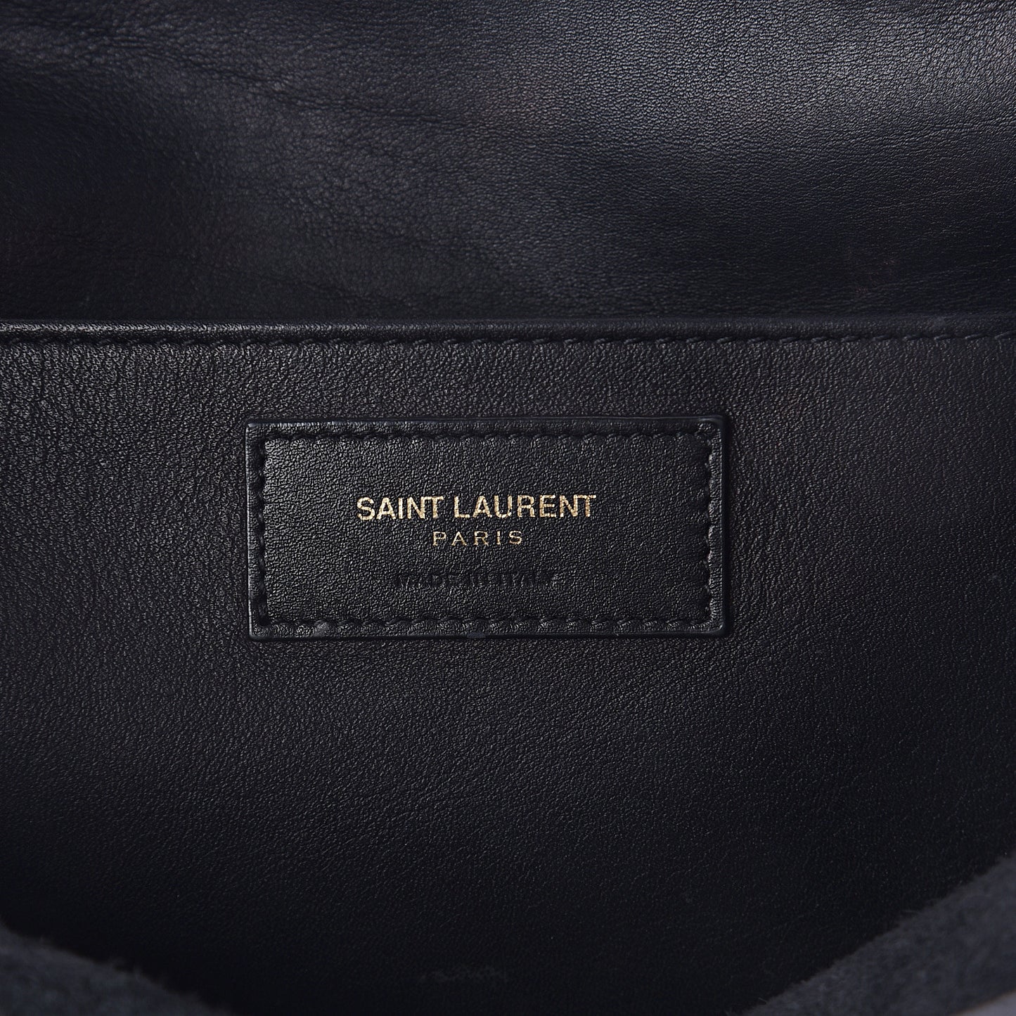 Calfskin Small Monogram Cabas Black