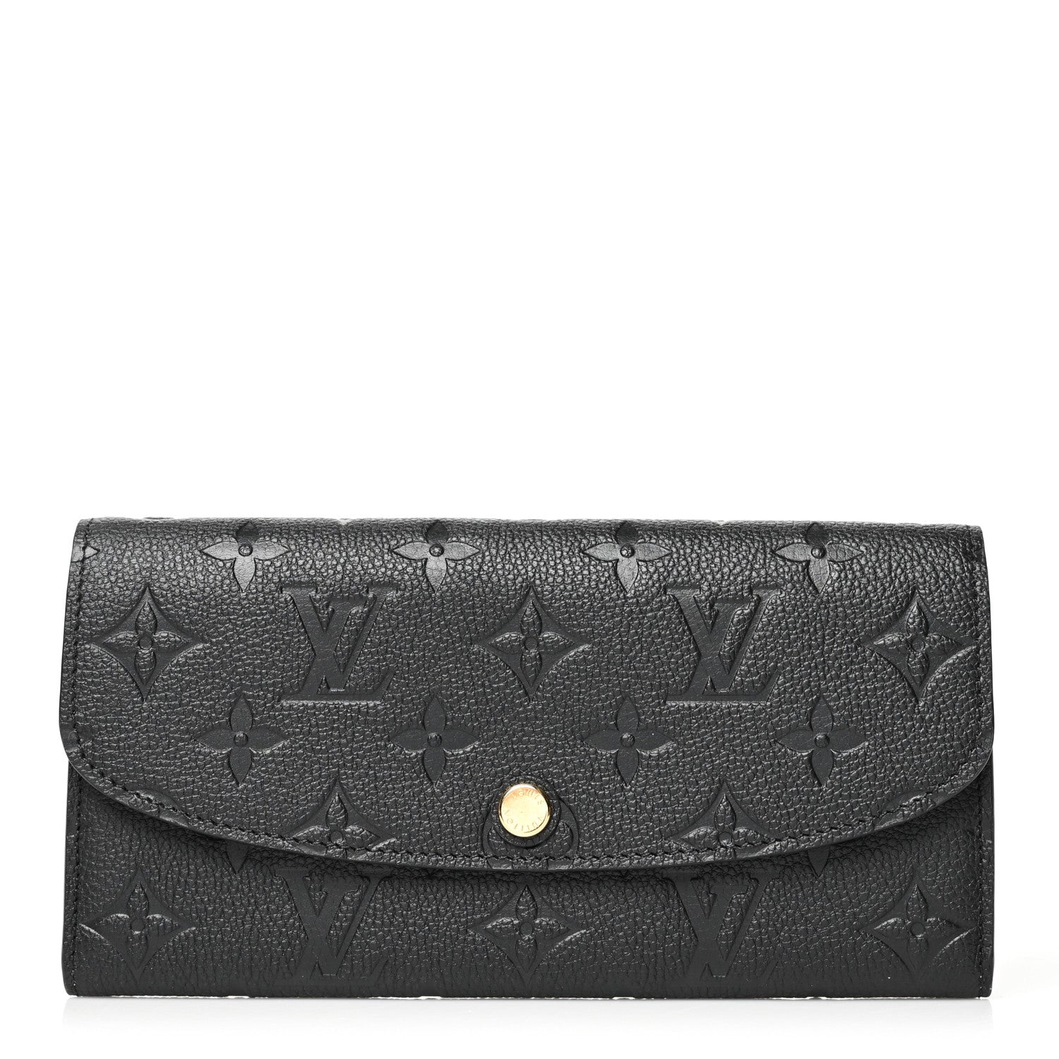 Louis Vuitton Empreinte Emilie Wallet Black Dune 1 of 8
