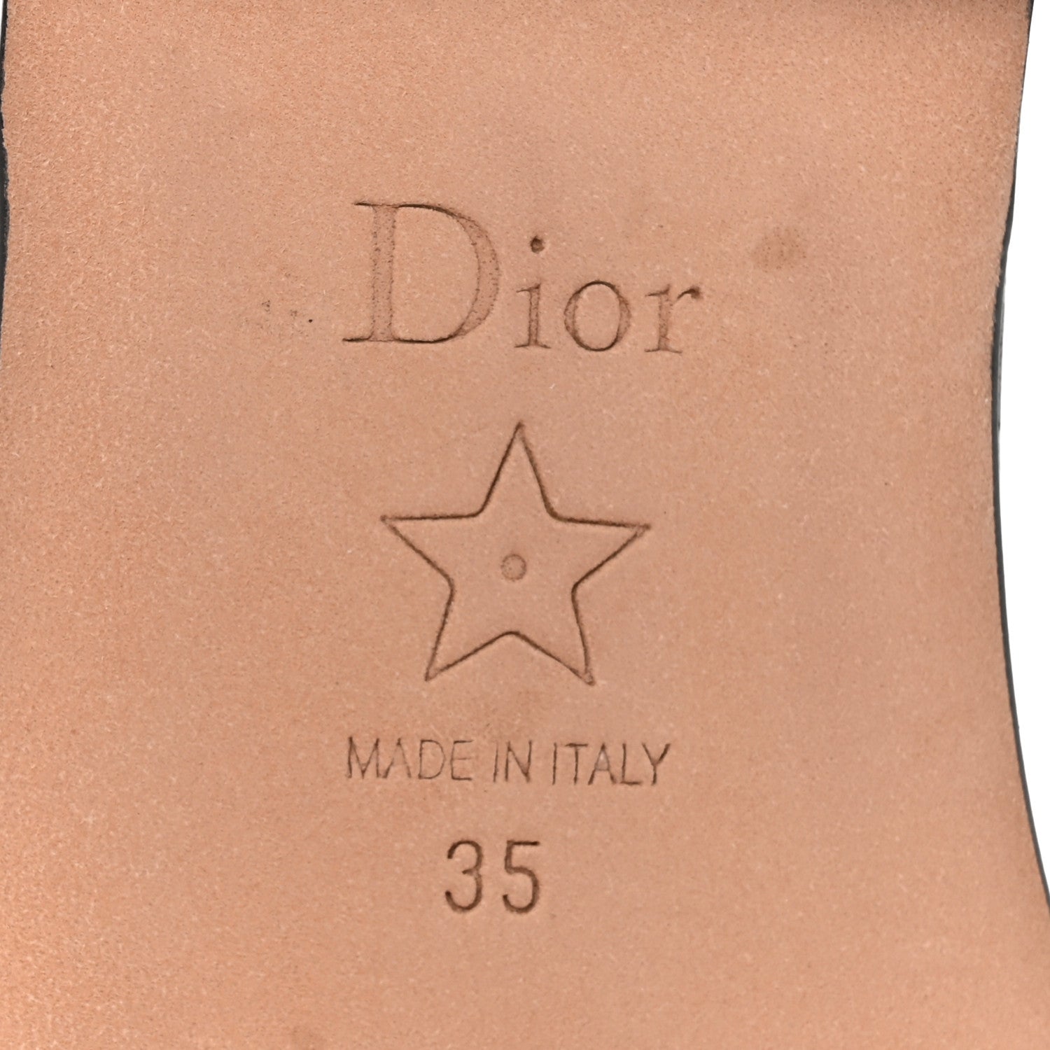 Christian Dior Canvas Bandana Embroidered Dway Flat Slide Sandals 35 Natural Marron 7 of 9