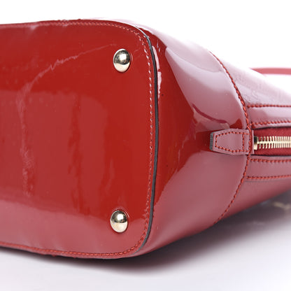 Gucci Patent Microguccissima Small Nice Top Handle Dome Bag Rose Bed 10 of 11