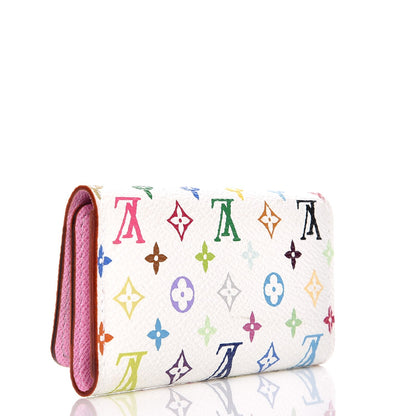 Louis Vuitton Monogram Multicolor Multicles 4 Key Holder White Litchi 3 of 6