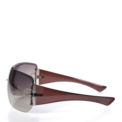 Gucci Crystal GG Sunglasses 1825/S Brown 3 of 7