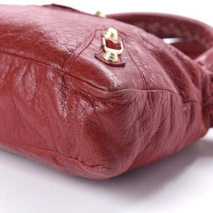 Balenciaga Agneau Giant 12 Gold Hardware Town Rouge Lipstick 7 of 11